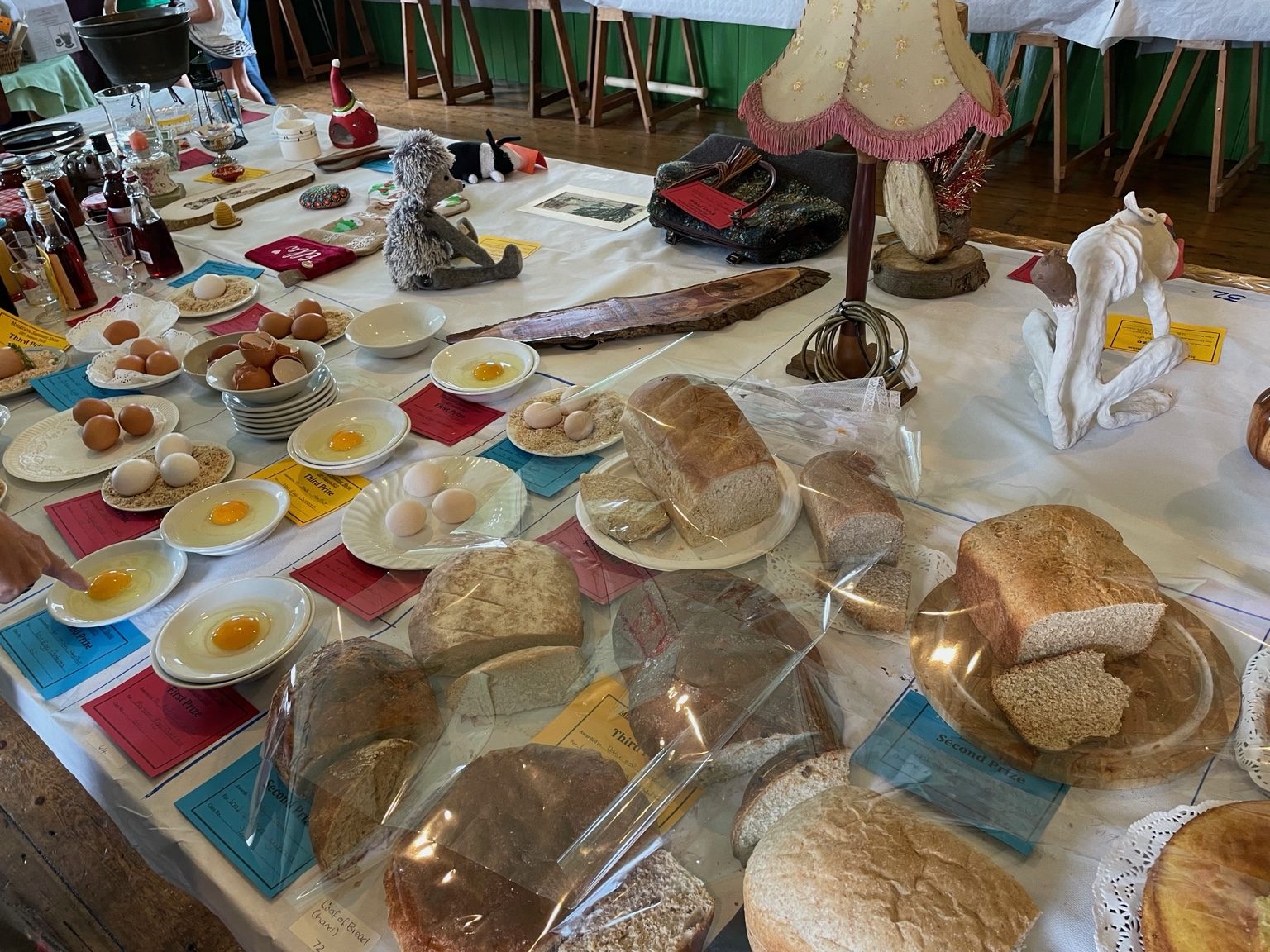 Baking entries