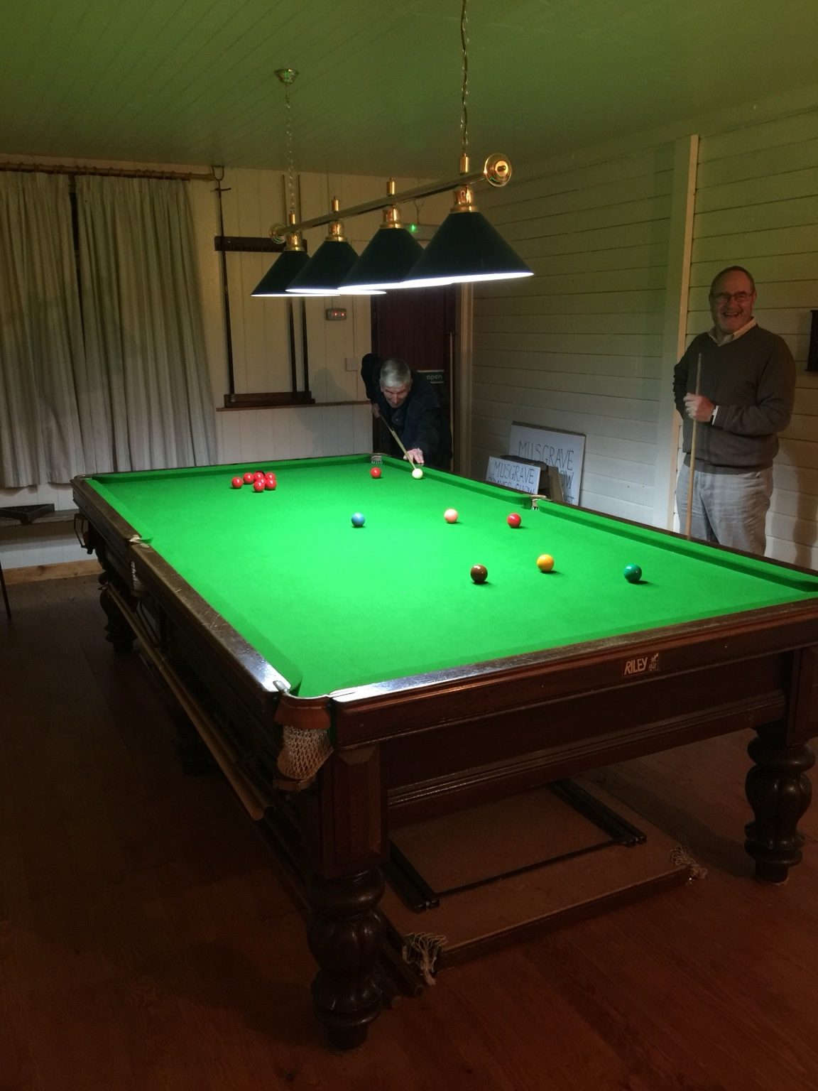Snooker room